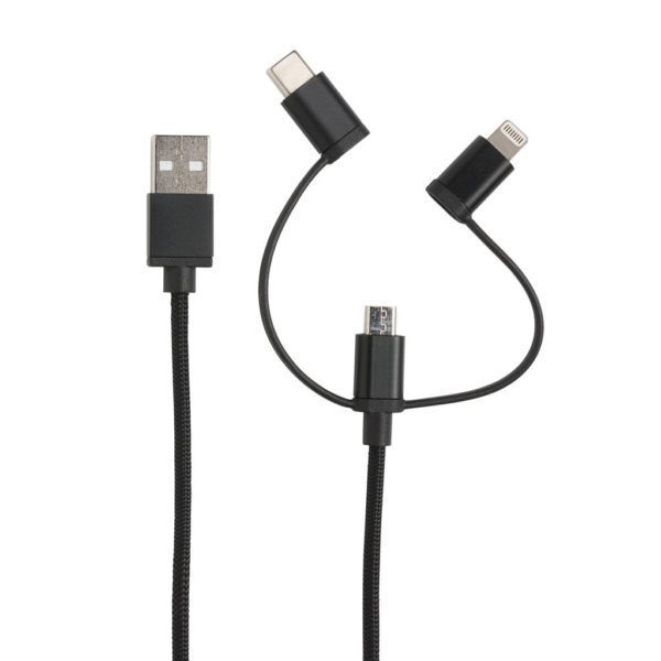 3-in-1 laadija-kaabel