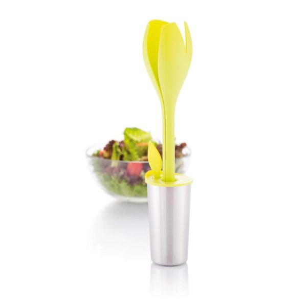 Salatilusika komplekt, laimiroheline