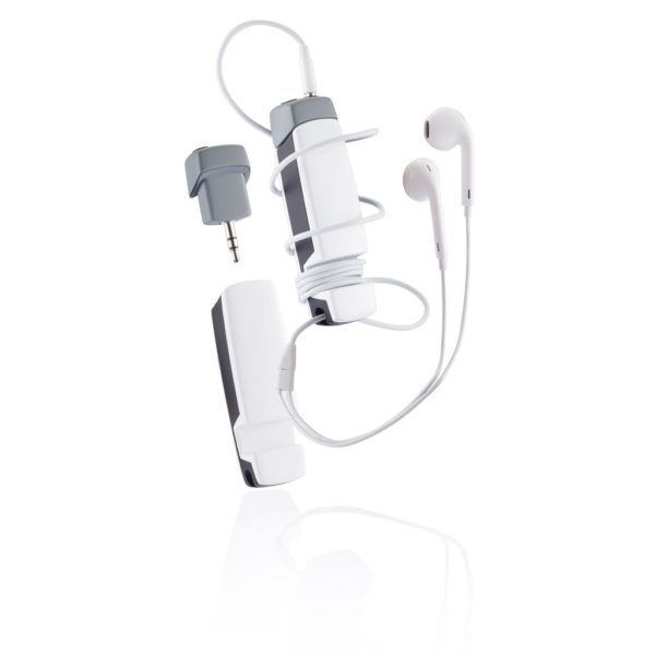 4-in-1 audio komplekt, valge