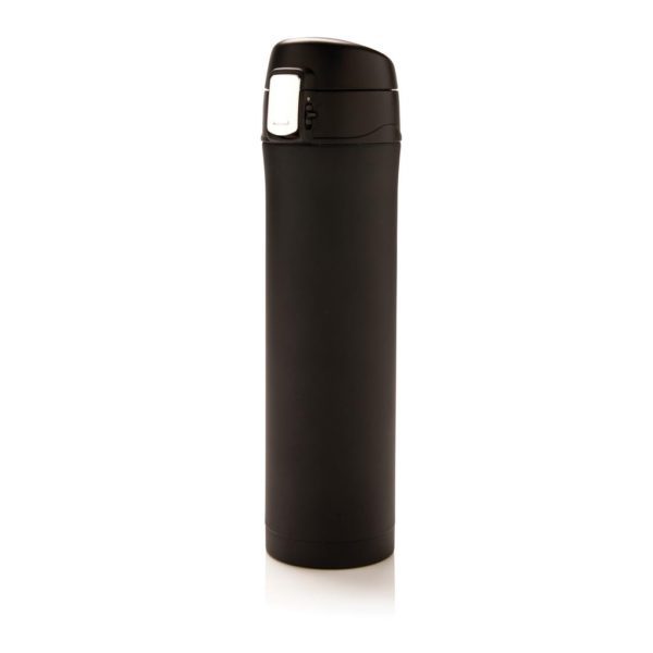 Topeltseintega termostass 450ml, must. Soojahoidmine 6h, külmahoidmine 4h.