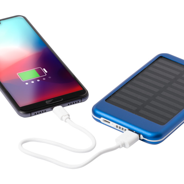 Akupank 4.000 mAh päikeseenergiaga