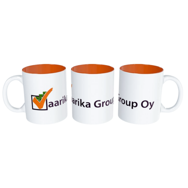 Vaarika Group Oy logoga tassid